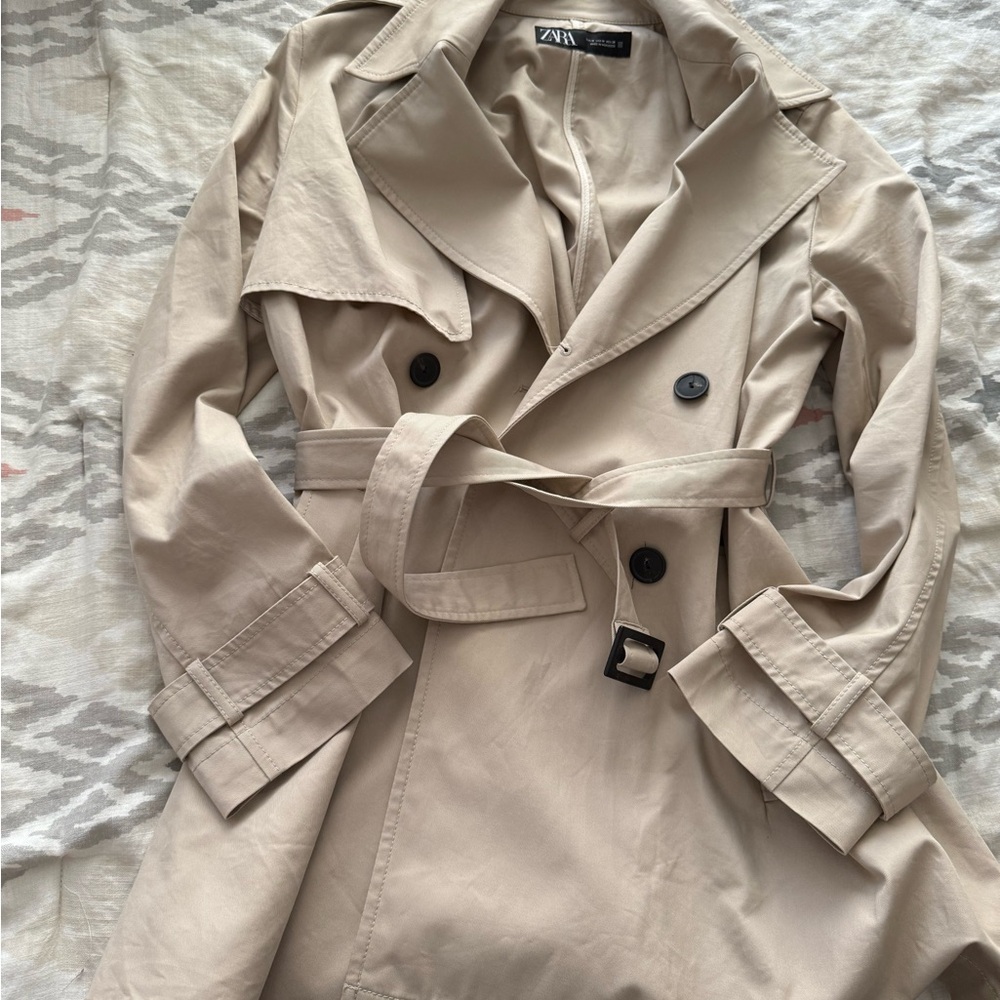 Zara Tan Trench Coat